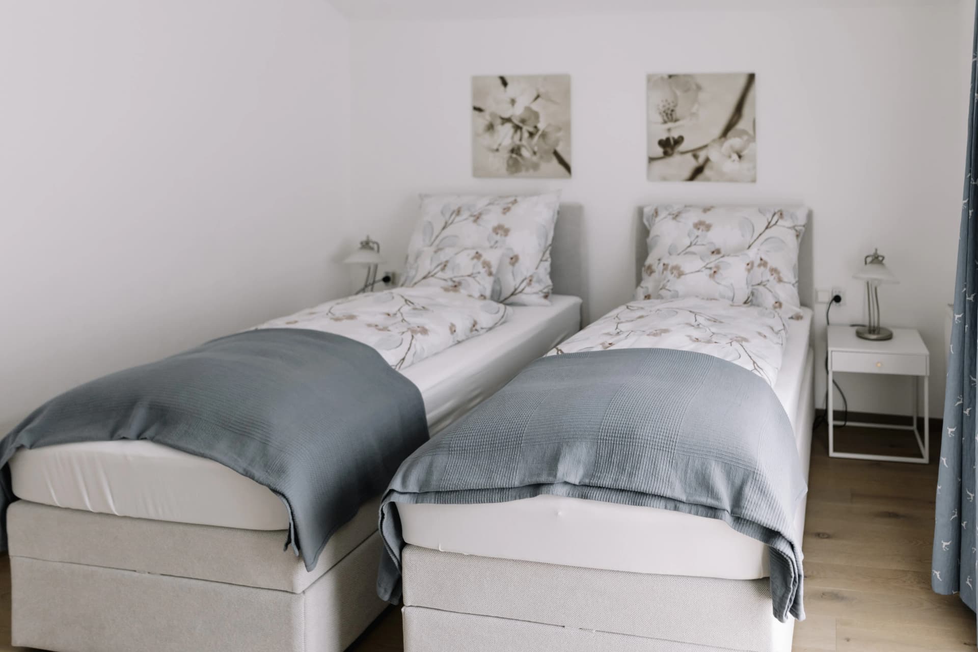 Haus Montis apartment entrance with easy access parking for guests